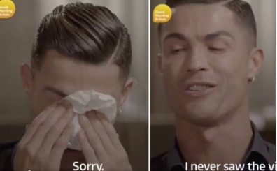 Cristiano Ronaldo hüngür hüngür ağladı!