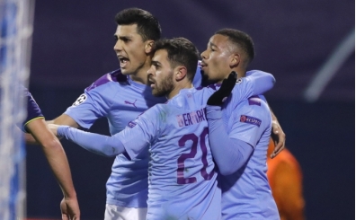 Manchester City, Dinamo Zagreb'in hayallerini yıktı
