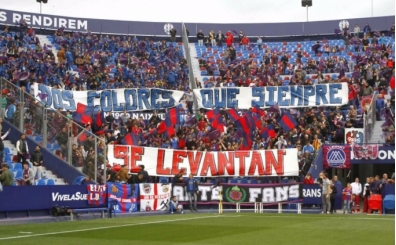 Levante'den taraftarına klas hareket