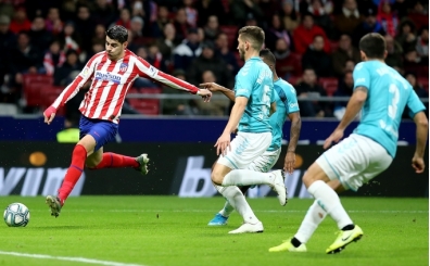 Atletico ikinci yarıda galibiyete uzandı