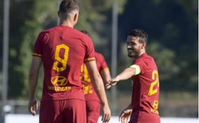 Roma gol oldu yağdı! Cengiz ve Kolarov...
