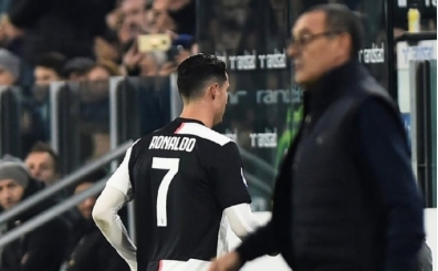 Ronaldo'dan Sarri'ye küfür: 'O... ç...'