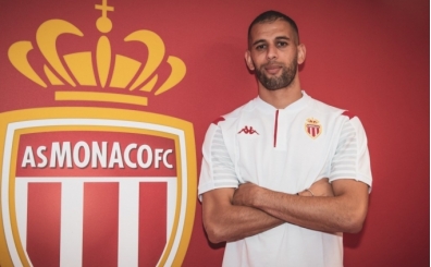 Monaco'da Islam Slimani sevinci!