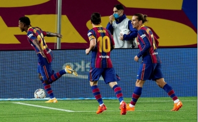 Barcelona ilk yarıda Villarreal'i bitirdi!