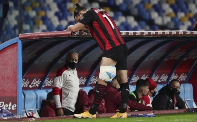 Ibrahimovic sakatlığı nedeniyle 6 maç kaçıracak