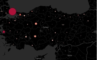 İllere göre Türkiye'de koronavirüs dağılımı haritası belli oldu