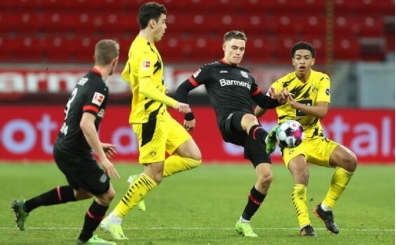 Leverkusen 4 maç aradan sonra Dortmund galibiyetiyle güldü