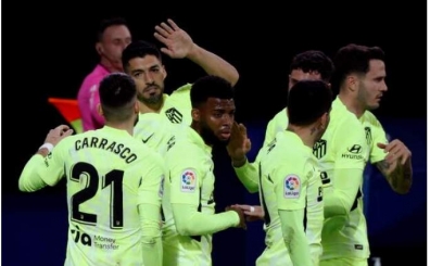 Luis Suarez Atletico'yu ipten aldı ve 3 puanı getirdi