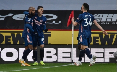 Lacazette devrede, Arsenal rahat kazandı