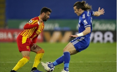 Türkler'in maçını kazanan Leicester City oldu