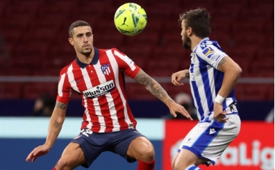 Atletico Madrid Sociedad virajını kayıpsız geçti