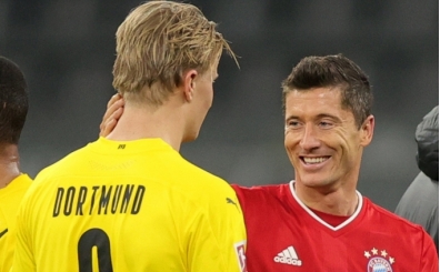Haaland: 'Lewandowski bir deli, o çılgın'