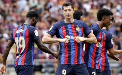 Barcelona'yı Lewandowski uçurdu!