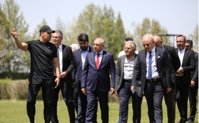 TFF Bakan Mehmet Bykeki, Kayserispor'u ziyaret etti