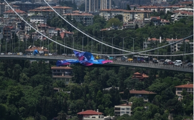 ampiyonlar Ligi finalistlerinin bayraklar stanbul Boaz'nda