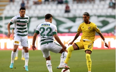 Konya'da 2 gol ve 3 krmz kart!