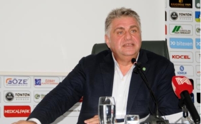 Giresunspor Bakan Yamak: ''Bir kurtulu sava vereceiz''