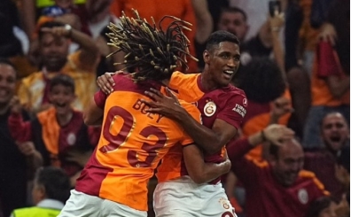 Galatasaray, 2 dakikada dnd; puan ald!
