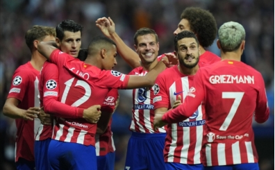 5 goll dellonun galibi Atletico Madrid