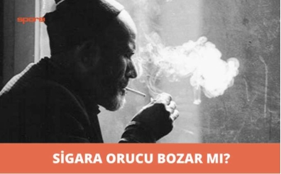 Sigara orucu bozar m? (Diyanet 2023)
