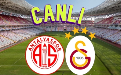 ANTALYASPOR - GALATASARAY CANLI ZLE