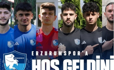 Erzurumspor'dan 6 takviye