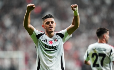 Beikta'ta Milot Rashica sevinci