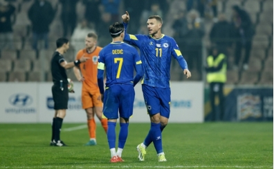 Edin Dzeko asist yapt, Bosna Hersek A Ligi'ne veda etti