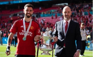 Bruno Fernandes'ten Erik ten Hag'a veda!