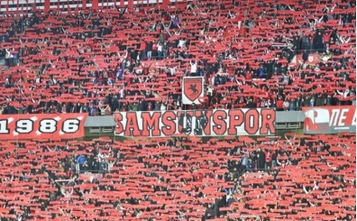 Samsunsporlular'dan Filistin'e destek