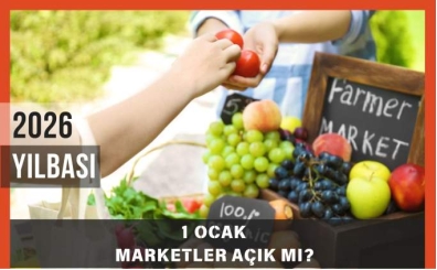 Yar�n Marketler A��k m�? 1 Ocak 2026 Per�embe B�M, A101, �OK ve Migros Saat Ka�ta A��l�yor?