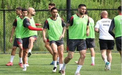 A Milli Futbol Takımı, ABD maçının hazırlıklarını sürdürdü