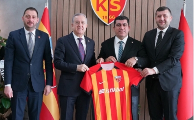 MHP Genel Bakan Yardmcs Durmaz'dan Kayserispor'a ziyaret