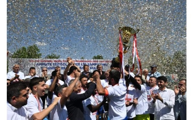 Şahinbey Belediyesi, Ampute Futbol Ligi'nde mutlu sona ulaştı