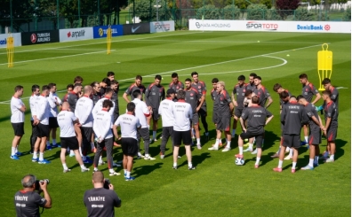 Milli Takım, ABD maçının hazırlıklarına başladı