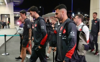A Milli Futbol Takımı'nın, ABD yolculuğu başladı