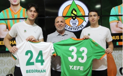 Alanyaspor, kadrosuna katt 2 gen futbolcu ile szleme imzalad