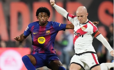 Barcelona'ya Rayo Vallecano şoku!