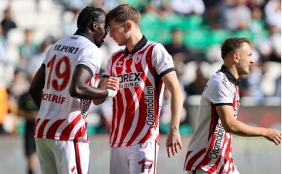 Samsunspor, Konya'da  puan  golle ald!