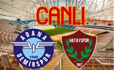 Adana Demirspor - Hatayspor Maçı Canlı İzle Şifresiz | Adana Demirspor - Hatayspor Maçı Hangi Kanalda, Saat Kaçta?
