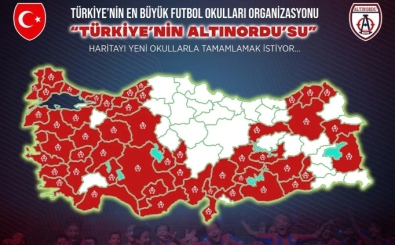 Altınordu 30 ilde daha futbol okulu açacak