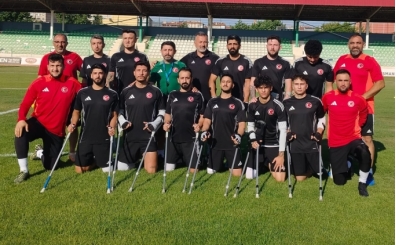 Ampute A Milli Futbol Takımı, turnuvaya hazırlanıyor!