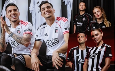 Beşiktaş'ın yeni sezon formaları satışa çıktı