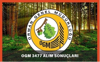 OGM 3477 personel alım sonuçları ne zaman açıklanacak?