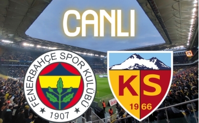 Fenerbahe - Kayserispor Ma Canl zle (ifresiz zle)
