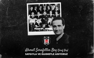 Beşiktaş, ilk kaptanı Şeref Bey'i andı
