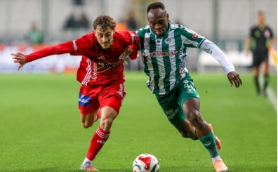 Konyaspor - Antalyaspor'da ses kmad!