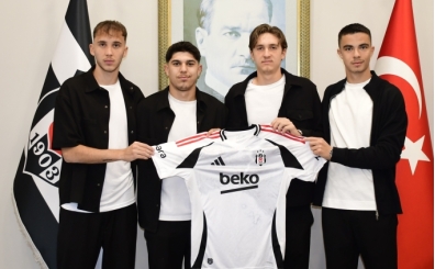 Beşiktaş'ta altyapıdan dört takviye!