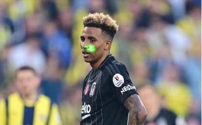 Gedson Fernandes'in gözüne lazer tutan taraftarın cezası men!