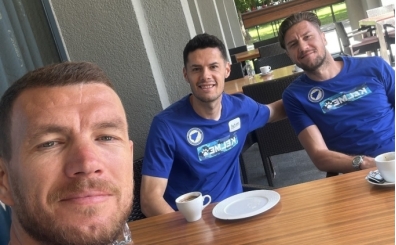 Dzeko ve Hajradinovic'e milli takım daveti